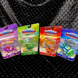 🎃 Set of 4 Skylanders, Stealth Stinger, Burn-Cycle, Dive Bomber, Splatter SUPER
